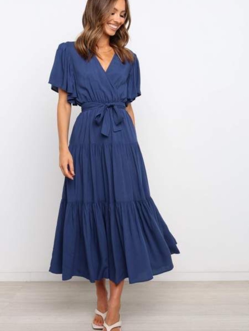 Petal & Pup Barker Dress Flutter Sleeve Tiered Nordstrom